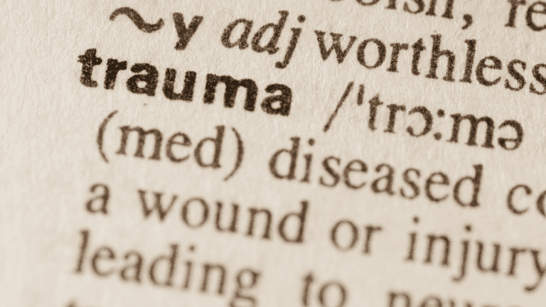 Trauma – yours, mine and ours