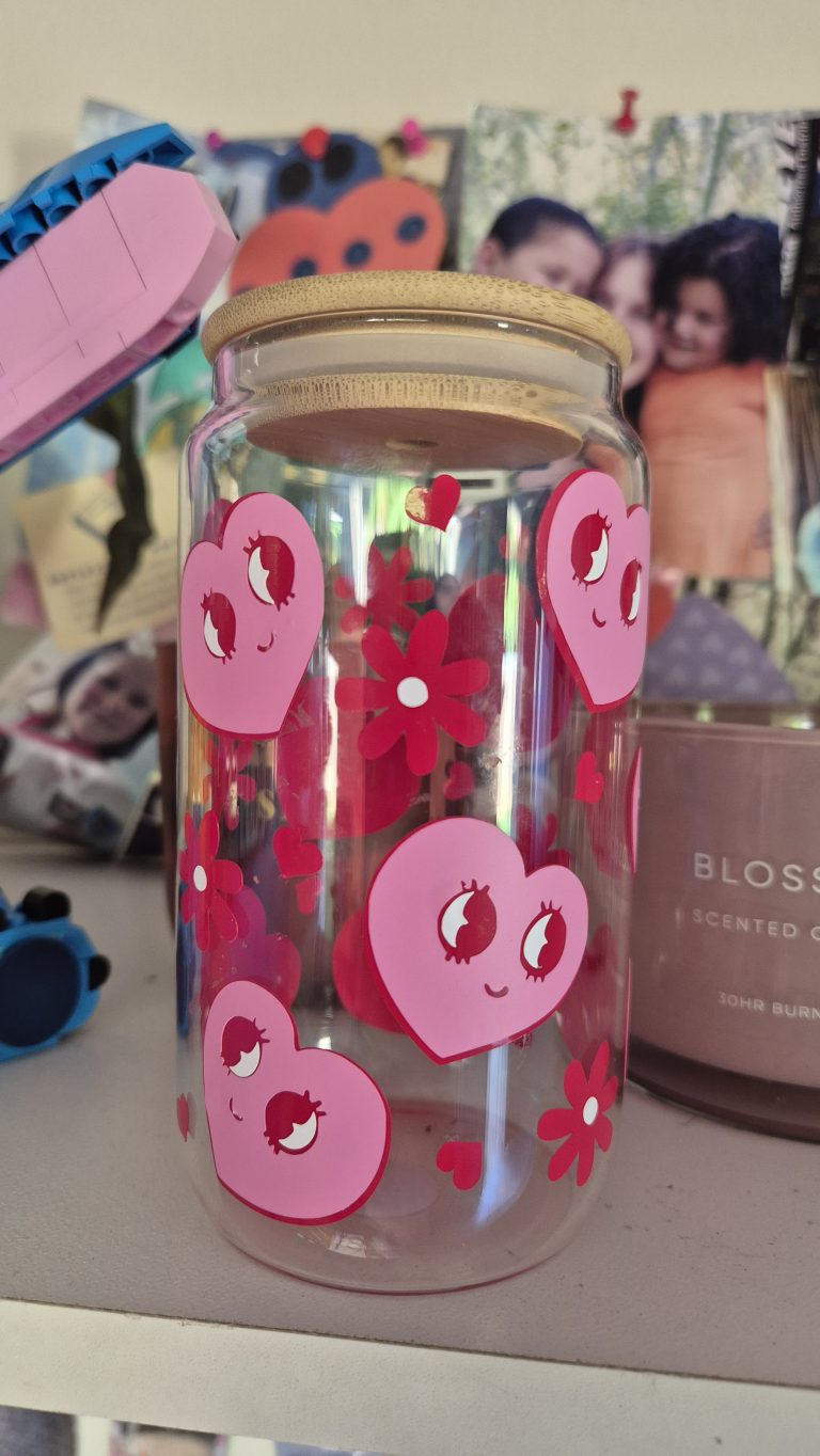 Cricut Project: Valentine’s Day Tumbler